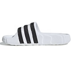 adidas 愛迪達 男款 Adilette 22 拖鞋 IF3668, 225, 雲朵白 + 雲朵白 + 核心黑