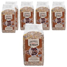 MEGA HARVEST 德國什錦水果榛果穀片, 1kg, 6包
