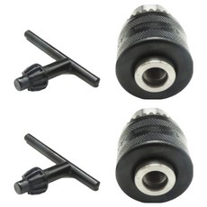 手持研磨機用鑽頭夾頭 附扳手夾頭 1.5~10mm, 2個