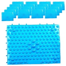 ABM 預製足壓墊, 18入, 藍色