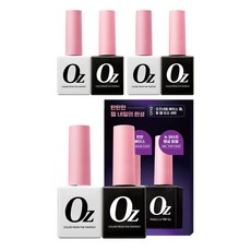 Oznail 基礎上層凝膠 2 件裝, 3組, 基礎凝膠 10 毫升 + 纏結頂部凝膠 10 毫升