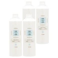 퓨어라벨 초고농축 섬유유연제 프레쉬코튼, 4개, 1L