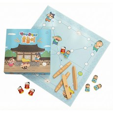 Leto 蠟筆小新 小白 擲柶遊戲套組, 1套, 藍色