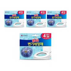 홈스타 변기 세정제 고체형 4p, 4개