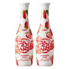 쥬피터 딸기시럽, 550g, 2개