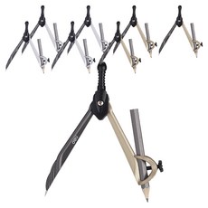 델리 연필 컴퍼스 EG20402 랜덤발송, 8세트