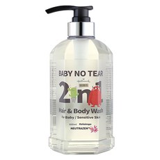 Hallmark 怪獸2in1洗髮沐浴露 南美天芥花 600ml 寶寶溫和呵護 無淚配方, 1瓶