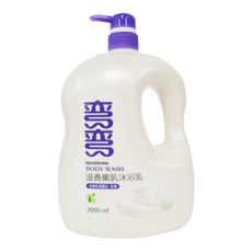 美琪 彎彎 沐浴乳 滋養嫩肌, 2L, 1瓶