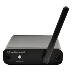 Audioengine B1 藍牙音樂接收器 藍牙5.0技術 AKM AK4396A晶片 RCA和光纖輸出, 1個, Black
