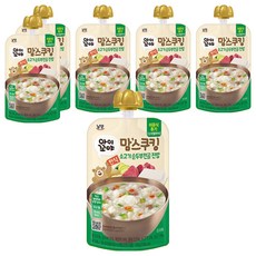 맘스쿠킹 이유식, 100g, 6개, 소고기 순두부전골 진밥