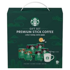 STARBUCKS 星巴克 優質咖啡隨身包禮盒, 咖啡粉 80包+白色馬克杯, 1.1mg, 80包, 1組