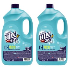 Beat 淨白Plus洗衣精, 2瓶, 4L