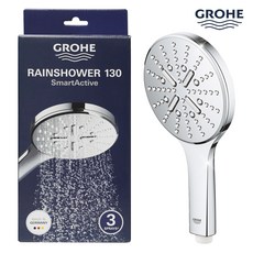 GROHE 智慧主動三功能圓形花灑 26574000, 1個, 鉻合金
