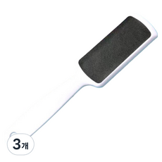 블루코지 양면 샌드 제거 발 각질제거기 화이트, 26g, 3개, 1개입