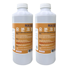 허브크린 유분크린, 1L, 2개