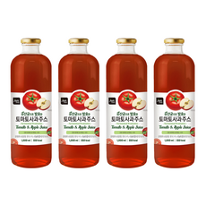 jun 乳酸菌發酵番茄蘋果汁, 1L, 4個