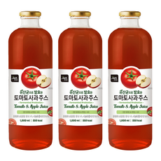 jun 乳酸菌發酵番茄蘋果汁, 1L, 3個