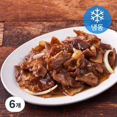 홍익상회 흑돼지 양념 불고기 (냉동), 400g, 6개