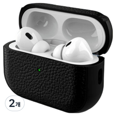 MOAV 防撞 AirPods 保護殼, 黑色, AirPods 4, 2個