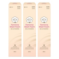 GOODFEEL 女性私密處清潔慕斯, 3個, 200ml