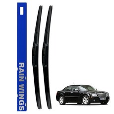 RAIN WINGS 克萊斯勒 300C 汽油 柴油 前雨刷 2件組, 1組