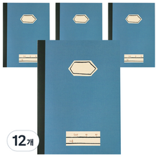 영어노트 고학년, 블루, 12개