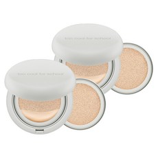 투쿨포스쿨 아트클래스 스튜디오 드 땅뜨 픽싱 커버 쿠션 본품 12g + 리필 12g, 1호 포슬린, 2개