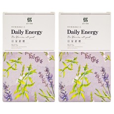 JuST HERB 香草集 日安舒壓茶包, 全新升級 PLA茶包, 不含咖啡因 無添加人工香料, 2g, 30包, 2盒