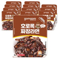 곰곰 호로록 짜장 라면 by 팔도, 12개