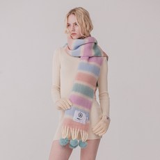 MICHIKOLONDON 馬卡龍圍巾禮物包裝組合套組