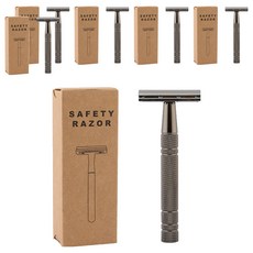 Facebody 經典手動刀片剃須刀 棕色, 1入, 6個