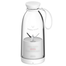 단미 미니 해피무드 휴대용 무선 텀블러 블렌더 DA-BLS02, DA-BLS02(화이트)