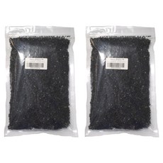 프리미엄 세립 블랙규사 2~3mm, 1kg, 2개