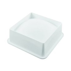 Silikomart 方型球體模，尺寸180x180x60mm，矽膠材質, 180 x 180 x 60mm, 1個