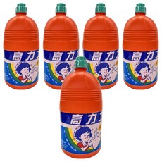 高力士 漂白水 殺菌、消毒、除臭, 4kg, 5桶