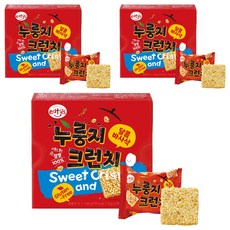 이더스 누룽지 크런치 4p, 148g, 3개