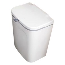 Macojay 廚房用多用途壁掛式垃圾桶, 白色