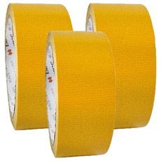 풍요상사 다용도 초강력 섬유메쉬 양면 테이프 4cm x 20m, 3개