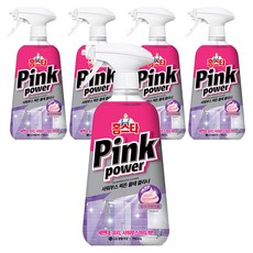 홈스타 핑크파워 샤워부스 찌든물때 클리너, 750ml, 5개