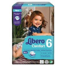 Libero 麗貝樂 Comfort黏貼型尿布 13~20kg, XL, 22片, 13-20kg
