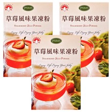 新光洋菜 草莓果凍粉, 100g, 3盒