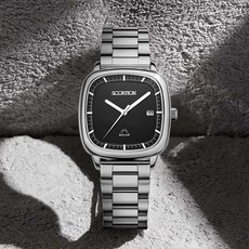 스콜피온시계 남성용 메탈 가죽시계 S12