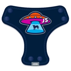 JOYSER 風格襯衫式胸背帶, 1個, UFO 海軍藍