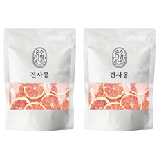 순수다함 슬라이스 건자몽칩, 50g, 1개입, 2개