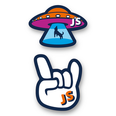 조이서 하네스용 패치, 1세트, UFO + ROCK