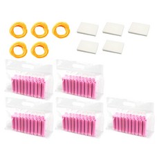 Cell Ribbon Hair Volume Roll Star Self Perm Ceramic Rod No. 3 Set, 單色, 5組