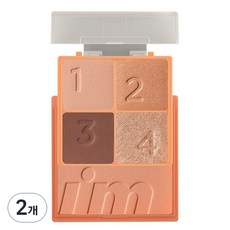 i'm meme 我愛口袋彩妝小方盒 7.7g, 02 Hello Peach, 2個