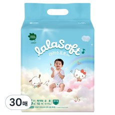 그린핑거 라라소프트 팬티형 기저귀 남여공용, 30매, 5단계