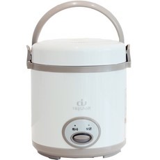 dwm 迷你電飯鍋 1-2人用, DWRC-01P, 灰色