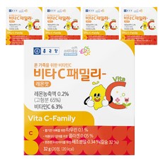 Chong Kun Dang 鍾根堂 維他命C口嚼錠 檸檬口味, 5盒, 20顆